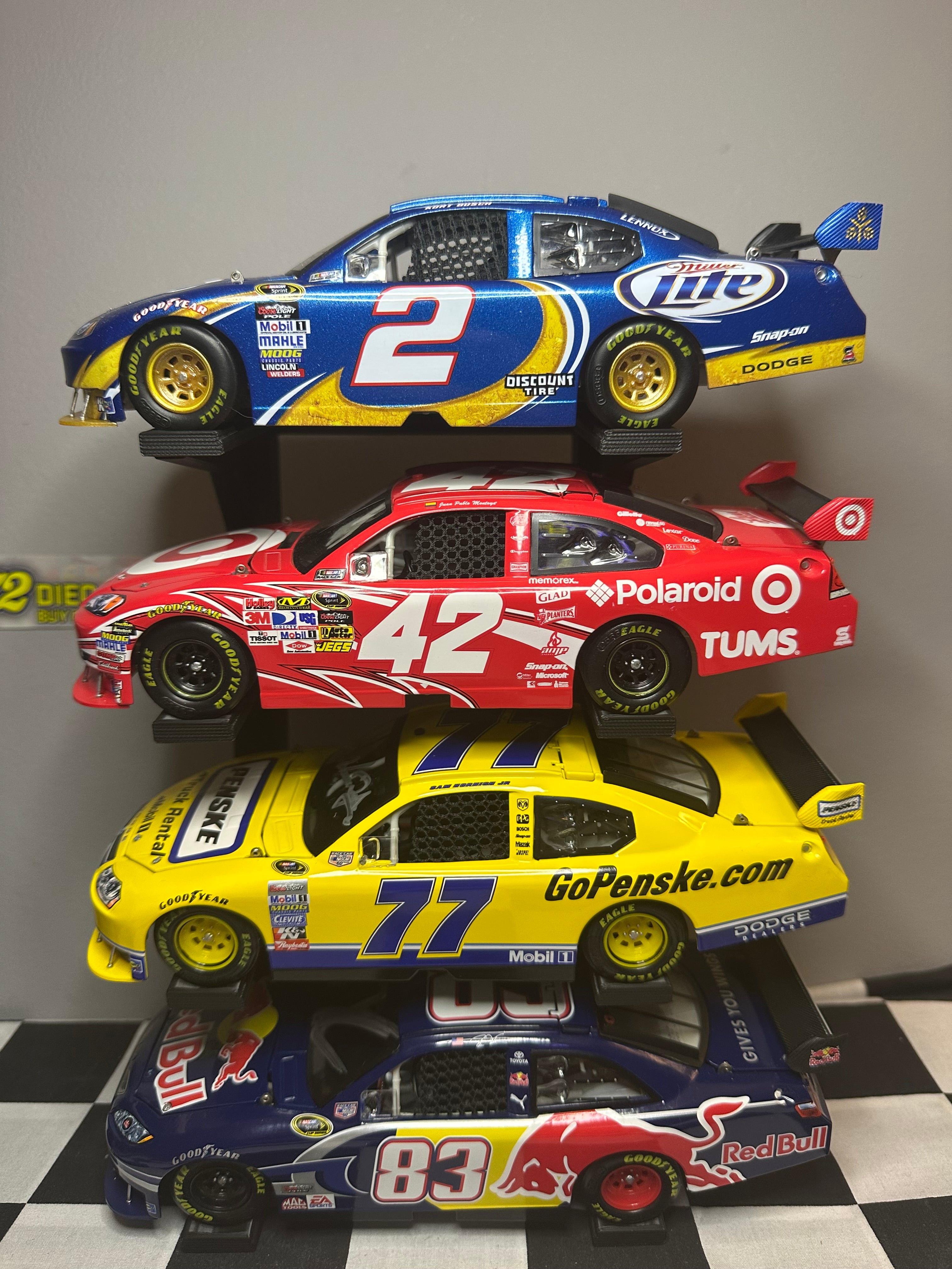 4-Tier 1:24 Scale Diecast Display Stand