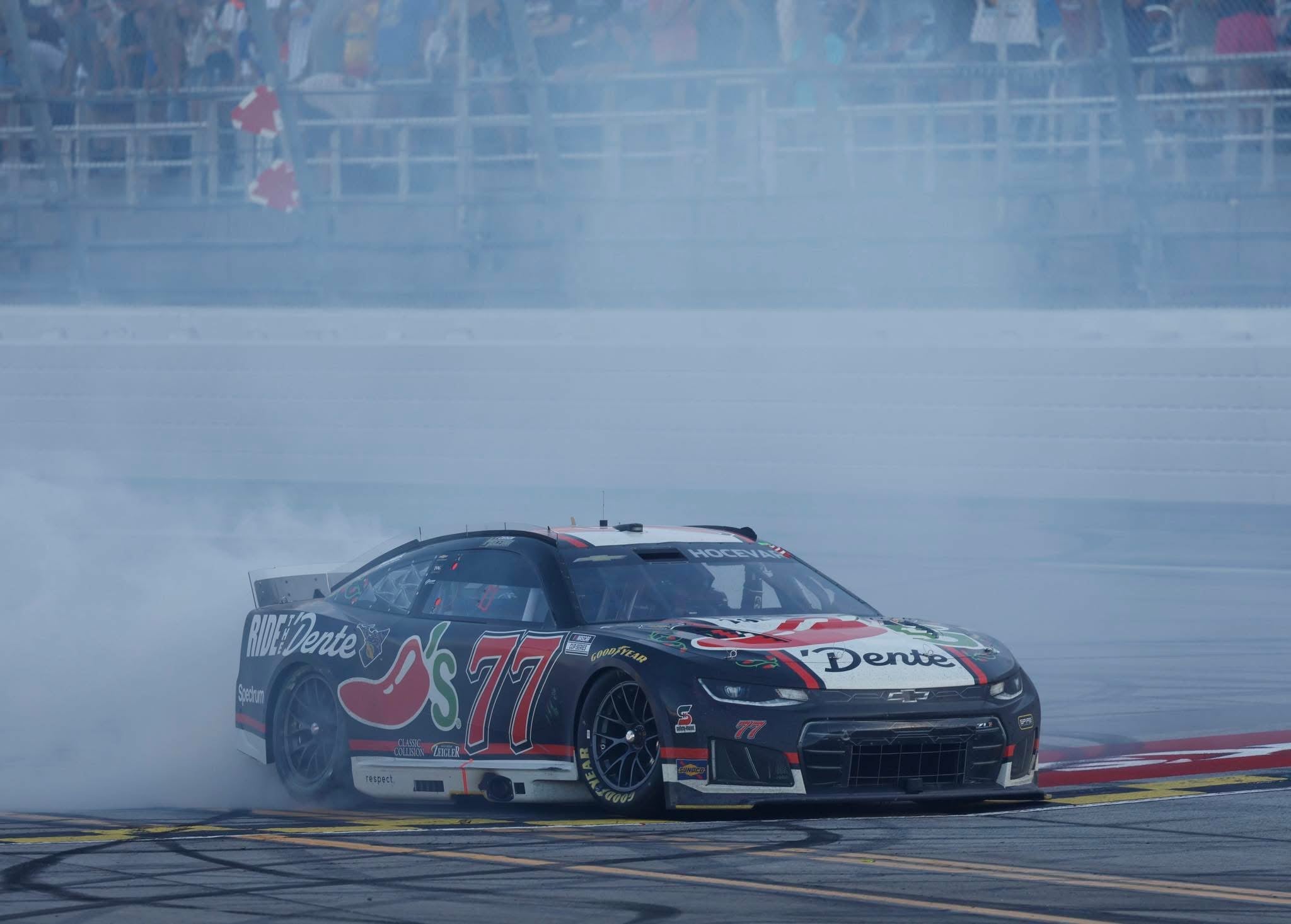 2026 Carson Hocevar #77 Chili’s Dente Talladega Win Diecast *PREORDER*
