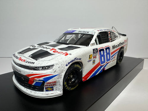 2025 Connor Zilisch #88 Weathertech Indy Brickyard Win NASCAR Diecast 1:24