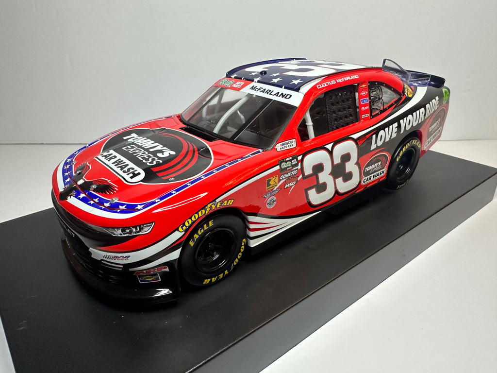 2026 Cleetus McFarland #33 Tommy’s Car Wash RCR Diecast