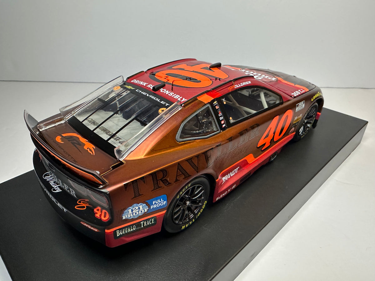2026 Justin Allgaier #40 Traveller Whiskey Whiskey Finish Chevy Camaro Diecast 1:24