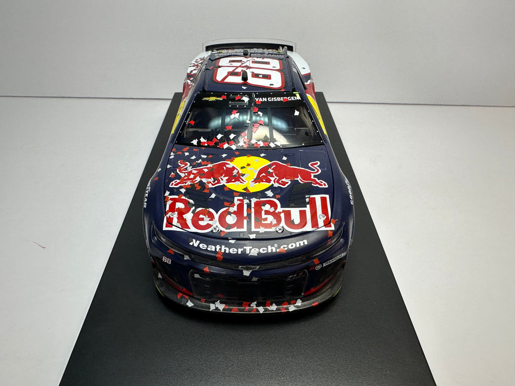 2025 Shane van Gisbergen #88 Red Bull Sonoma 7/13 Win NASCAR Diecast 1:24