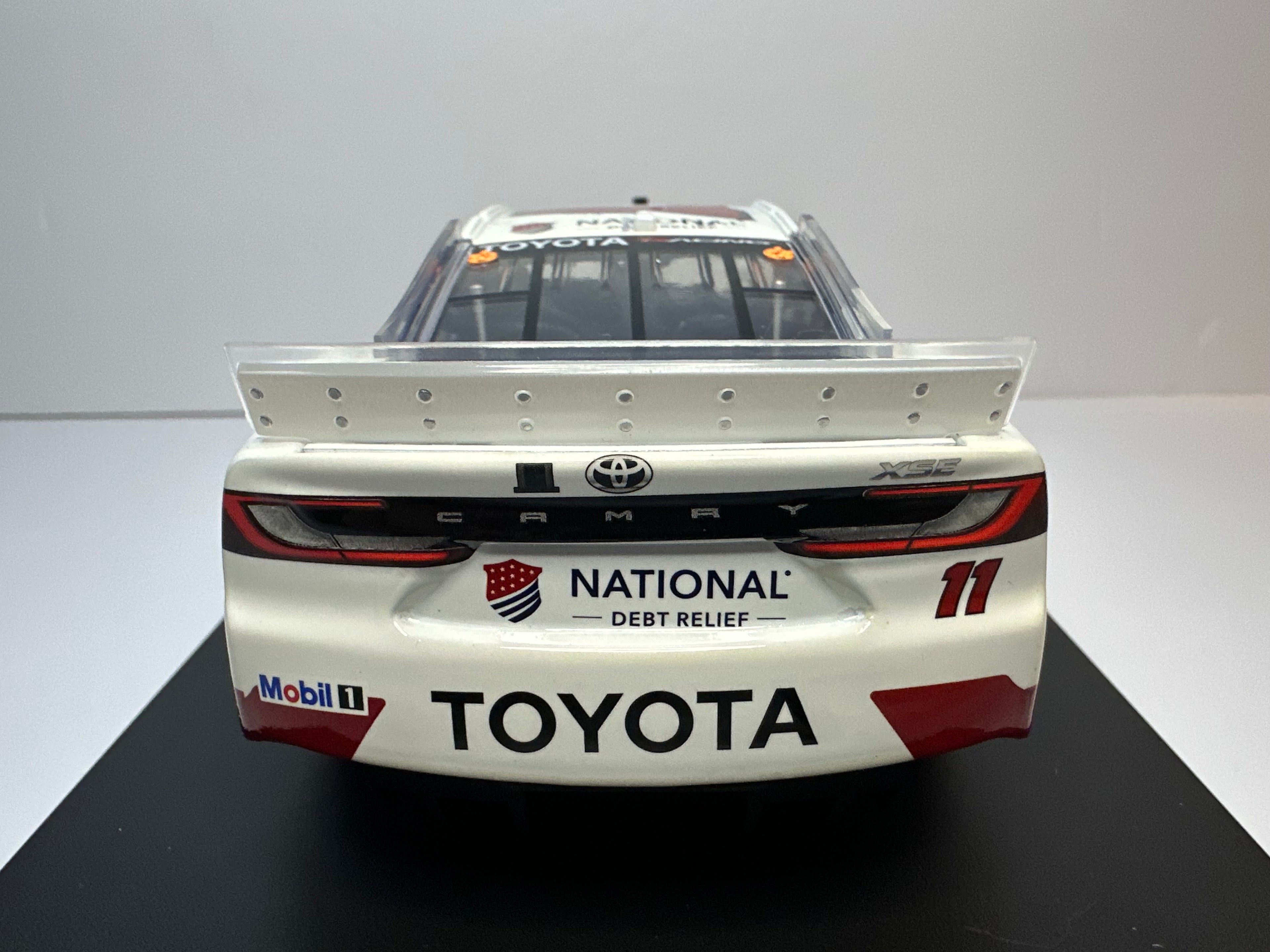 2026 Denny Hamlin #11 National Debt Relief Toyota Diecast 1:24