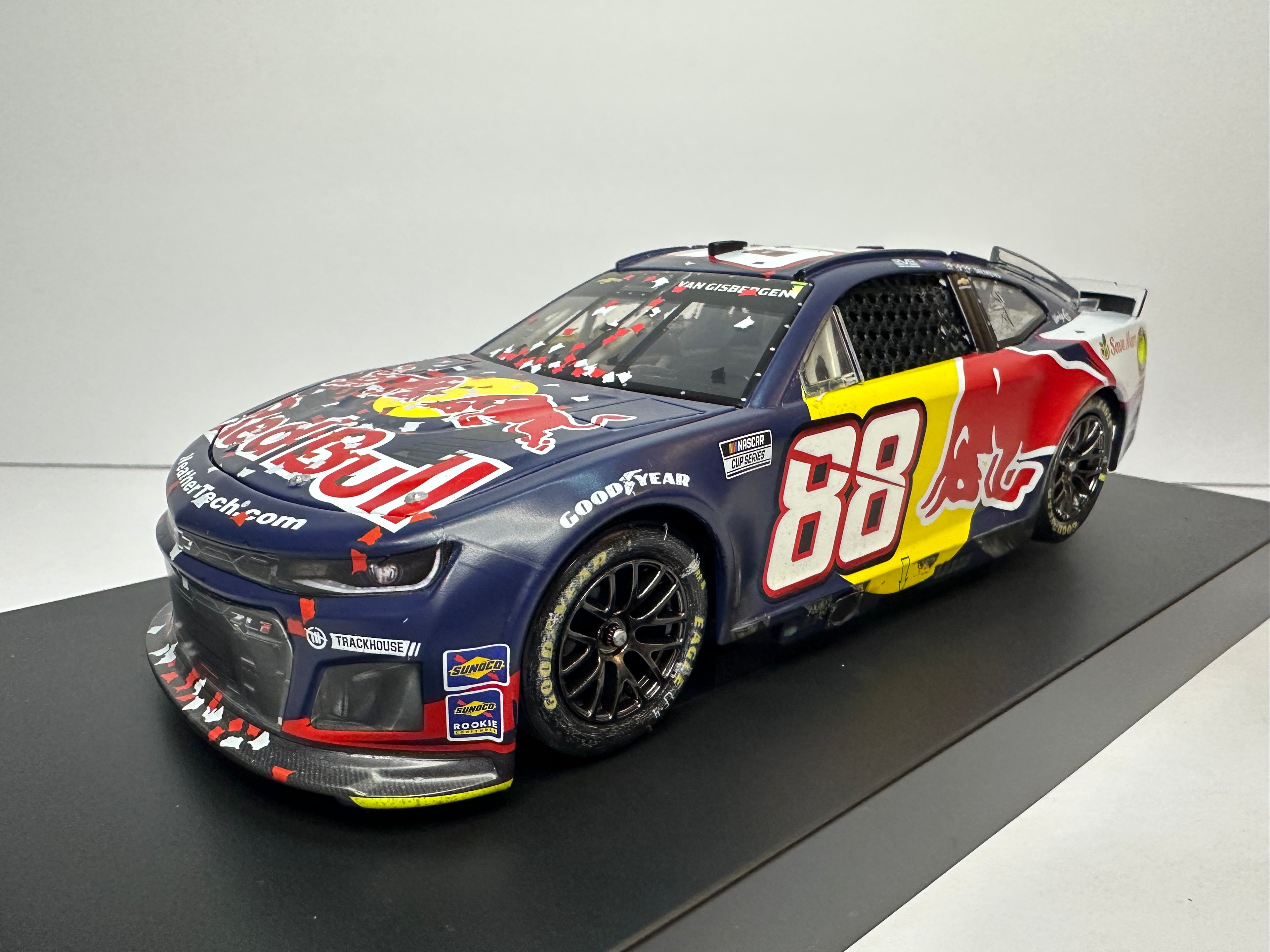 2025 Shane van Gisbergen #88 Red Bull Sonoma 7/13 Win NASCAR Diecast 1:24