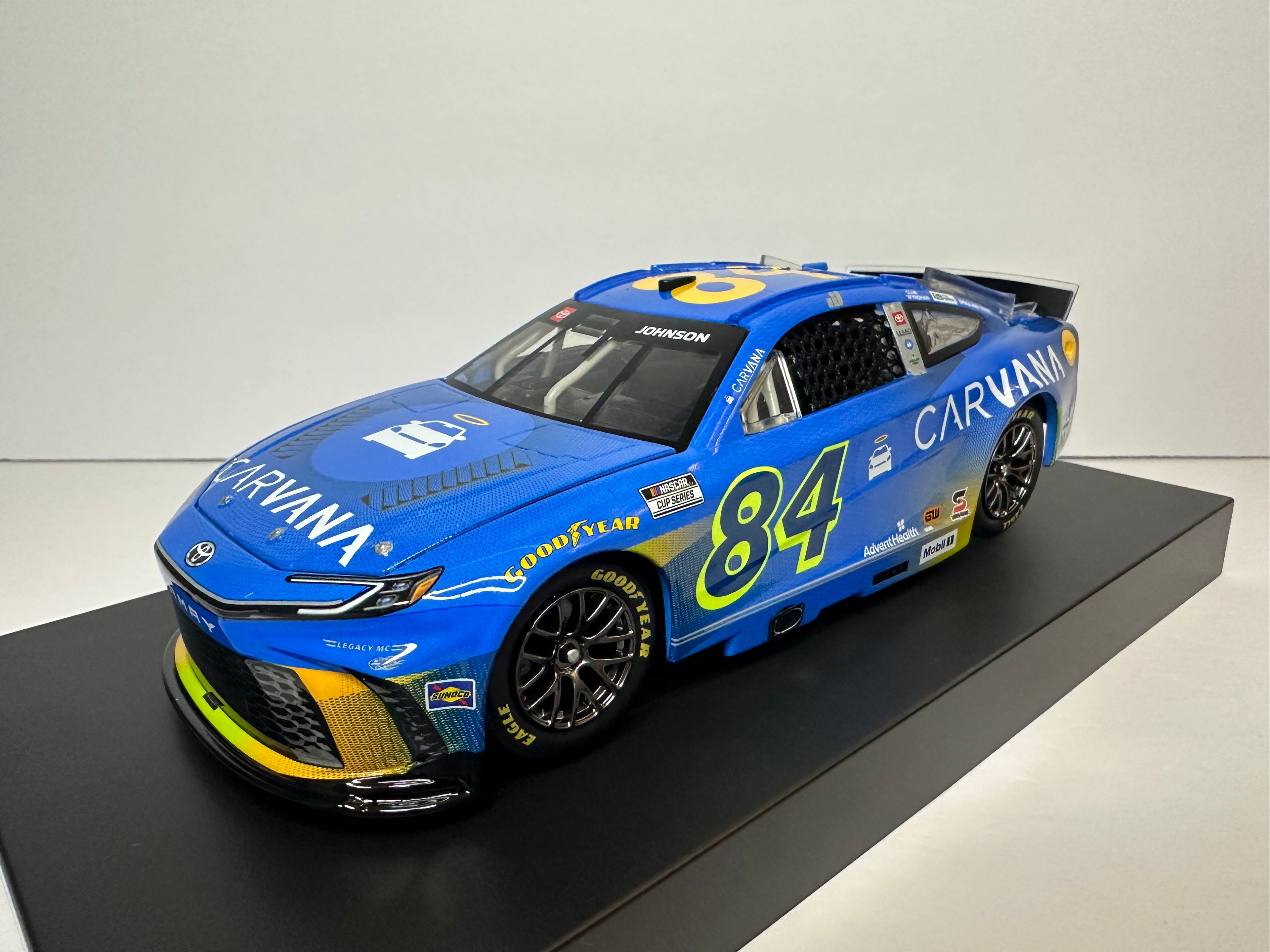 2026 Jimmie Johnson #84 Carvana Toyota NASCAR Diecast 1:24