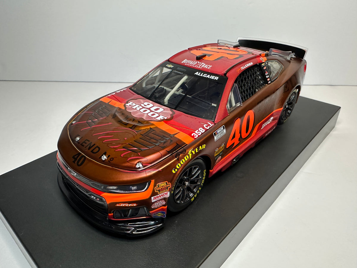 2026 Justin Allgaier #40 Traveller Whiskey Whiskey Finish Chevy Camaro Diecast 1:24
