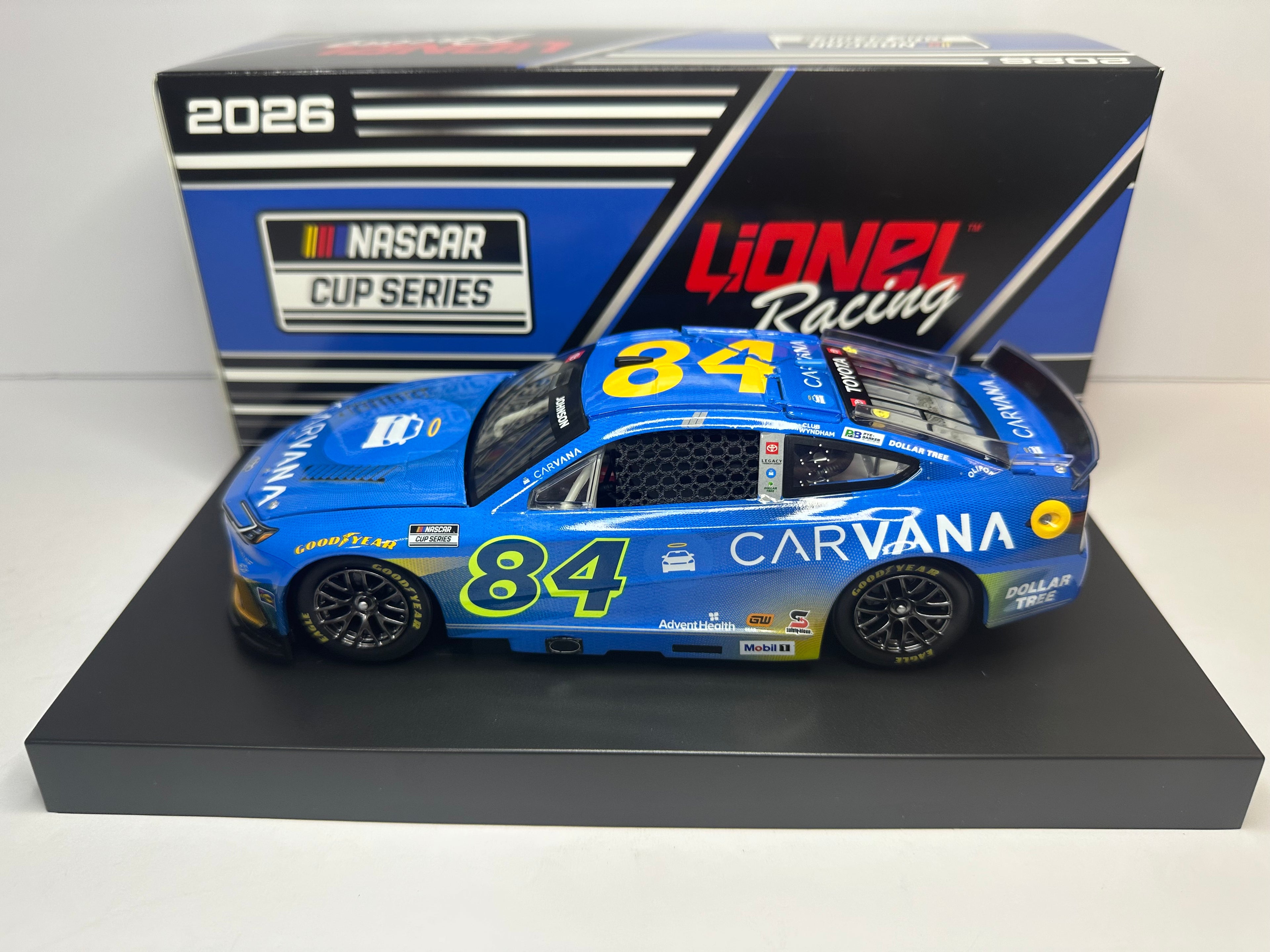 2026 Jimmie Johnson #84 Carvana Toyota NASCAR Diecast 1:24