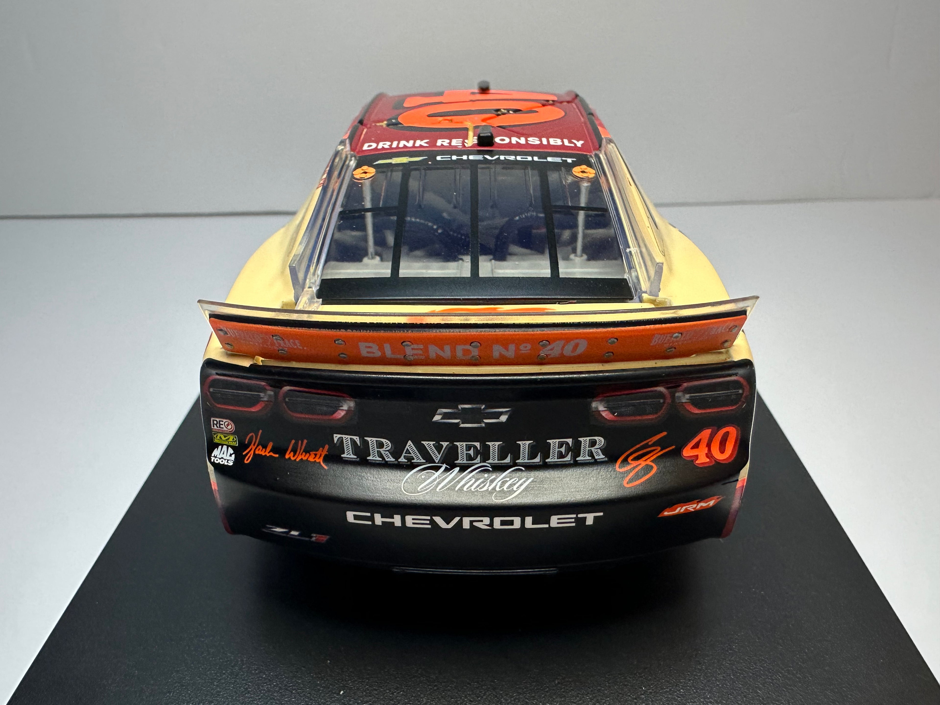 2026 Justin Allgaier #40 Traveller Whiskey Daytona 500 JRM Diecast 1:24