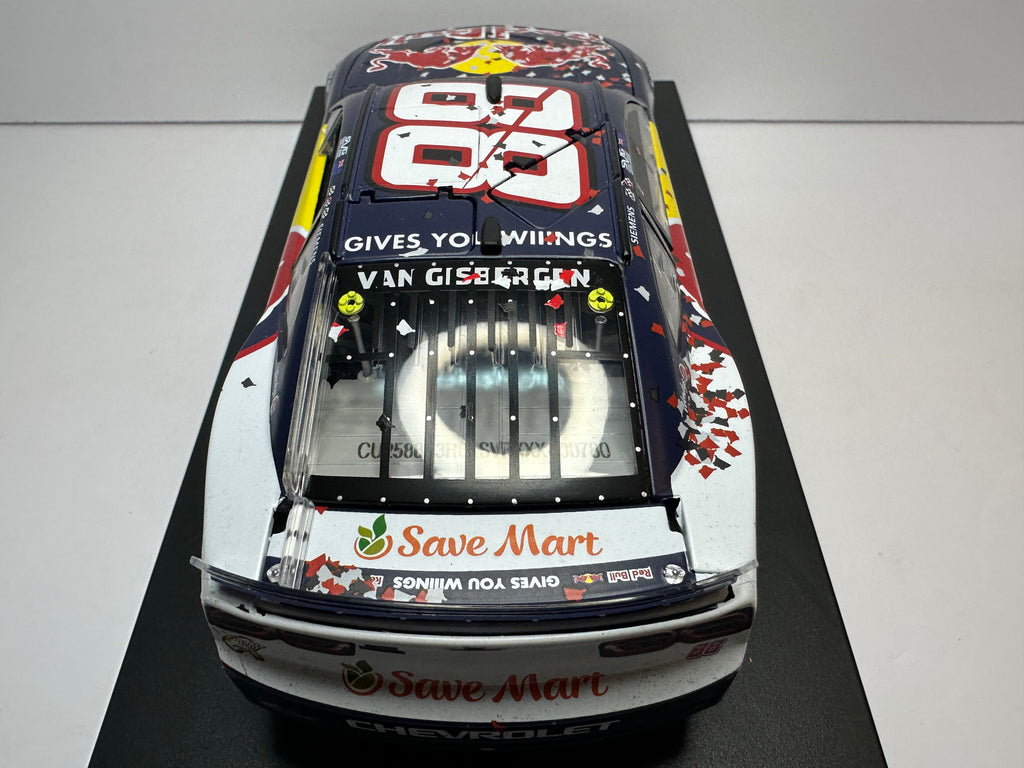2025 Shane van Gisbergen #88 Red Bull Sonoma 7/13 Win NASCAR Diecast 1:24