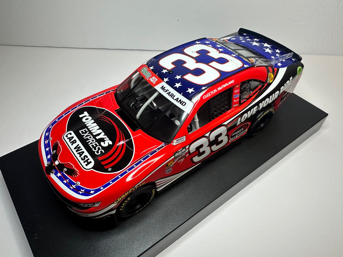 2026 Cleetus McFarland #33 Tommy’s Car Wash RCR Diecast