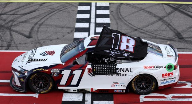 2026 Denny Hamlin #11 National Debt Relief Michigan Win Diecast *PREORDER*