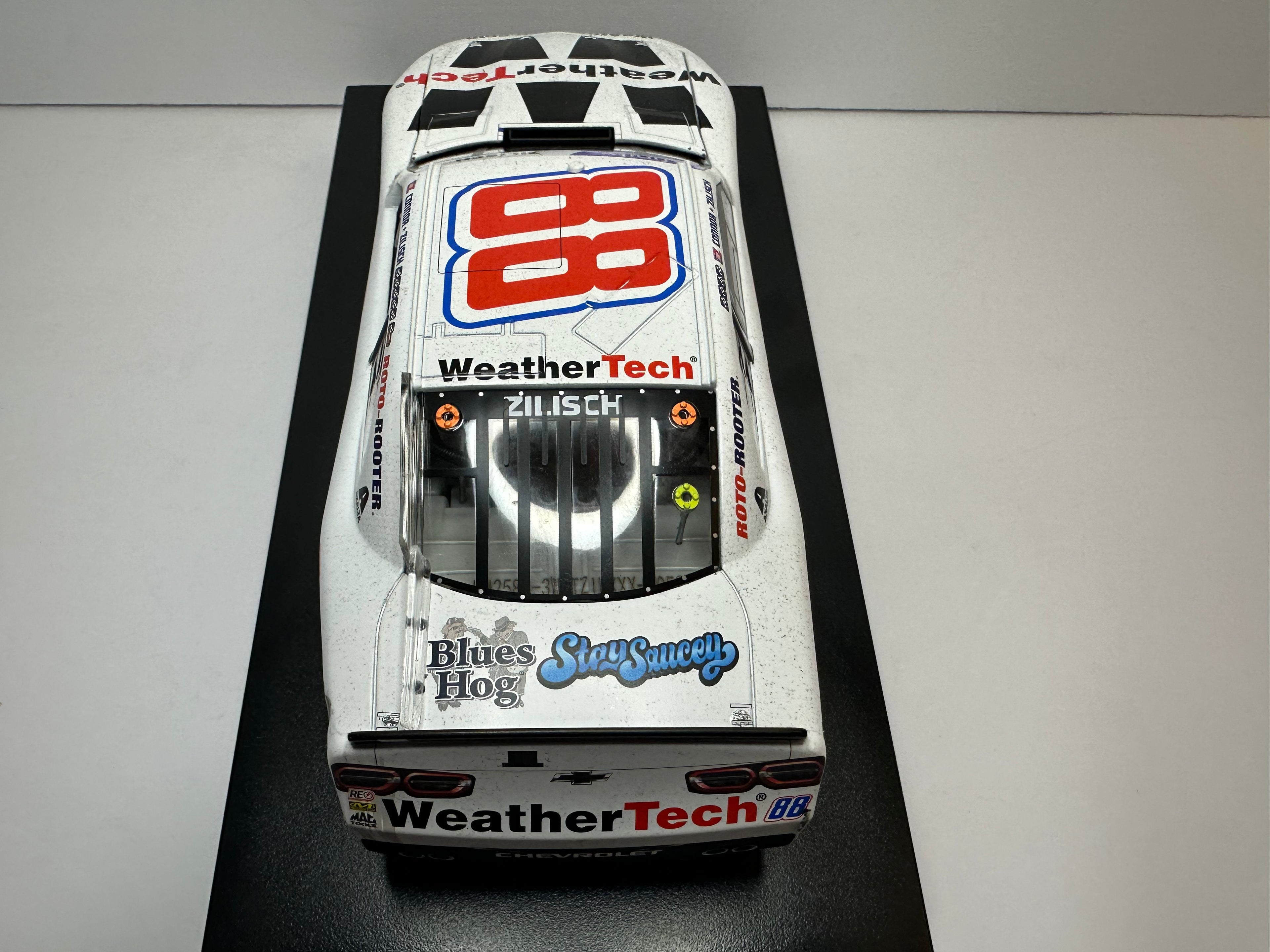 2025 Connor Zilisch #88 Weathertech Indy Brickyard Win NASCAR Diecast 1:24