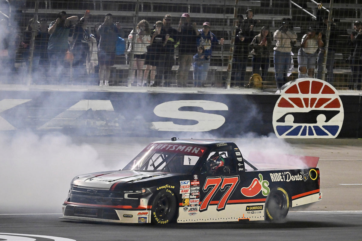 2026 Carson Hocevar #77 Chili’s Ride the Dente Truck Texas Win *PREORDER*