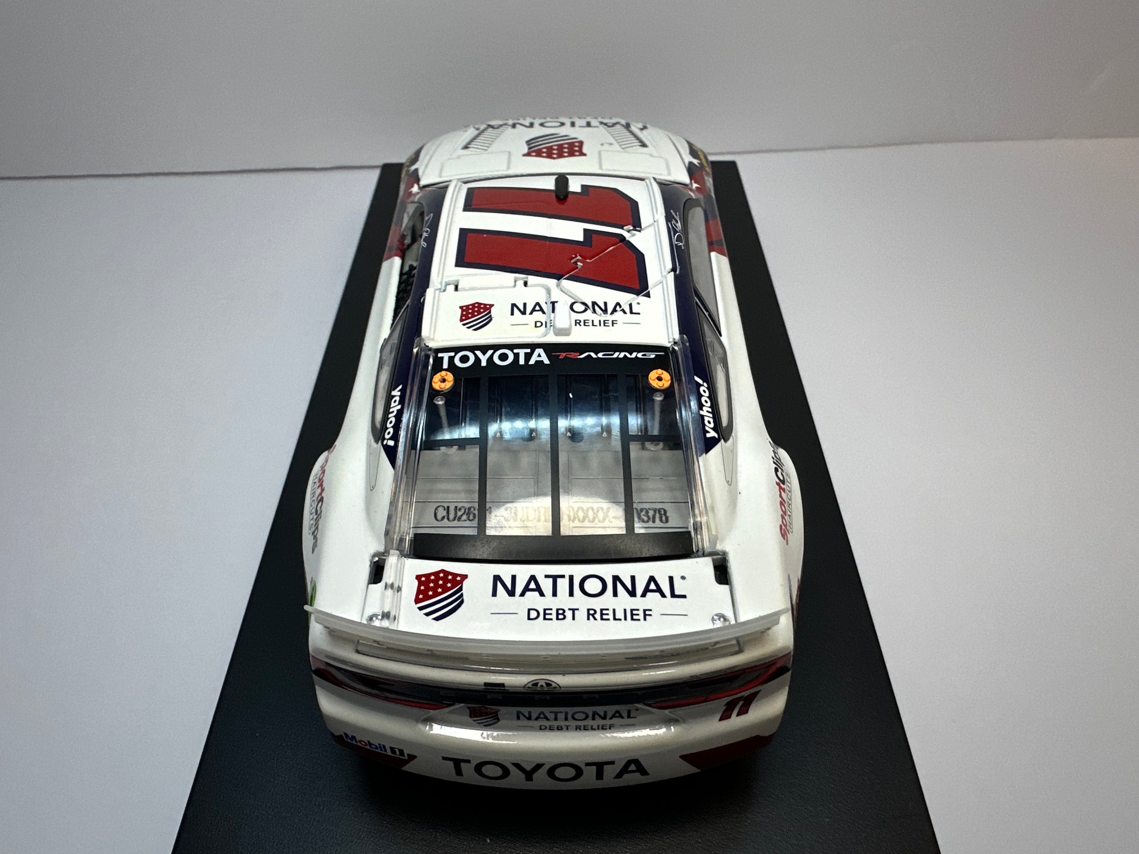 2026 Denny Hamlin #11 National Debt Relief Toyota Diecast 1:24