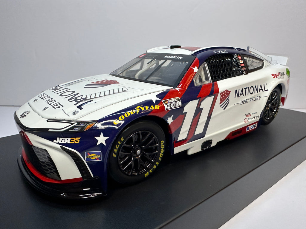 2026 Denny Hamlin #11 National Debt Relief Toyota Diecast 1:24