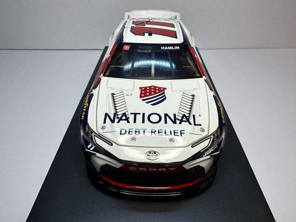 2026 Denny Hamlin #11 National Debt Relief Toyota Diecast 1:24