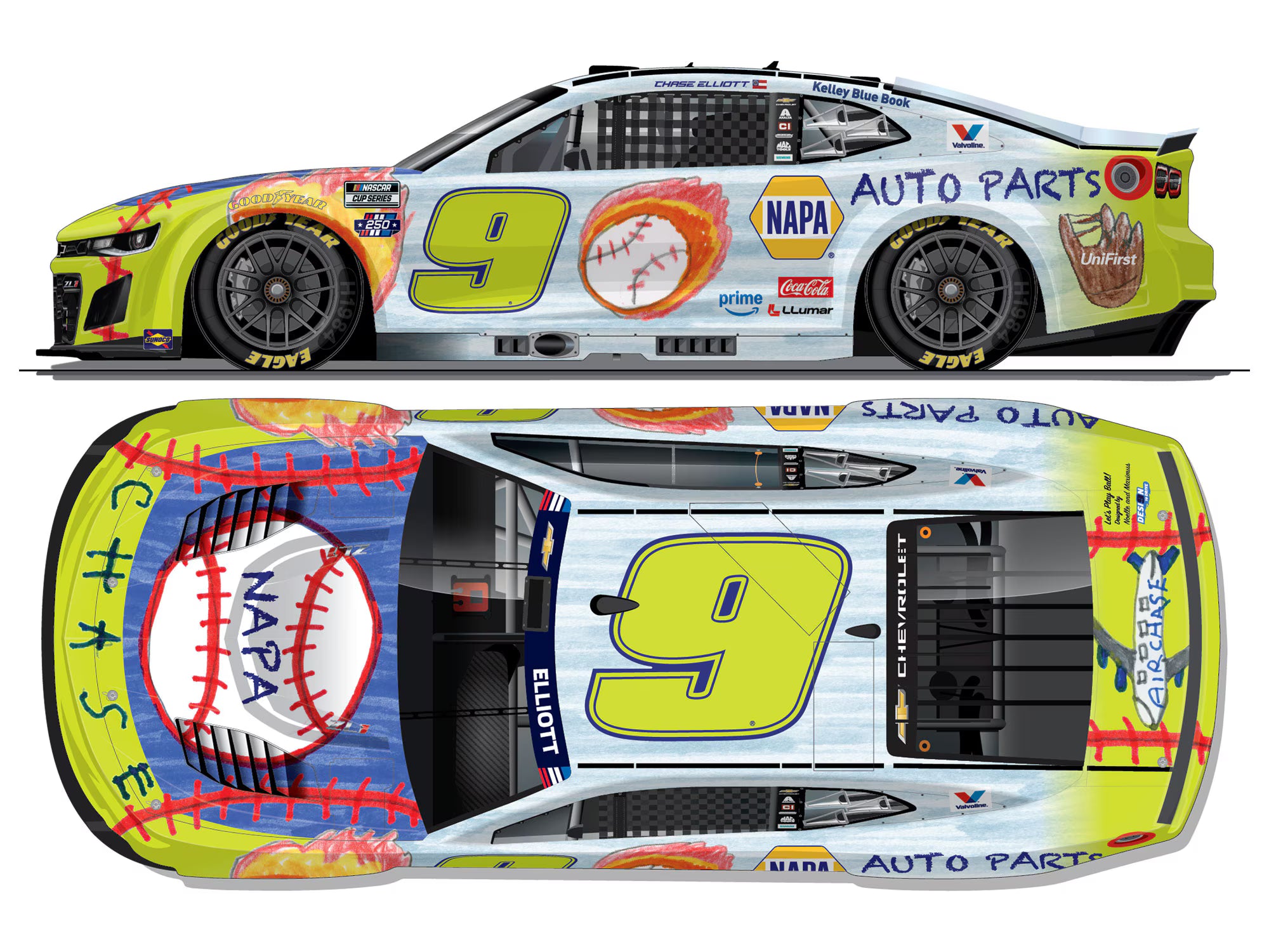 2026 Chase Elliott #9 NAPA Children’s Healthcare of Atlanta Diecast *PREORDER*