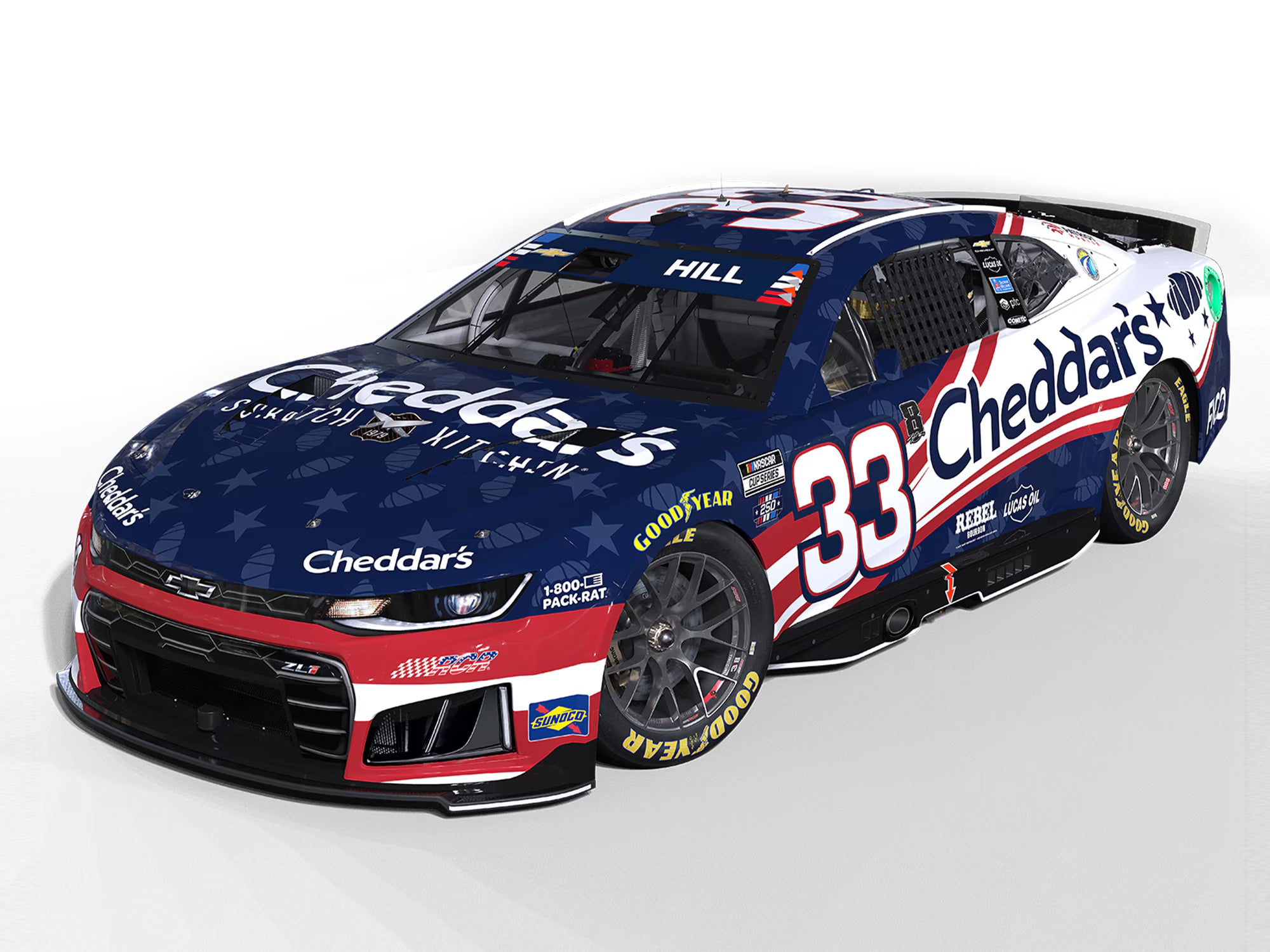 2026 Austin Hill #33 Cheddar’s Patriotic Diecast *PREORDER*