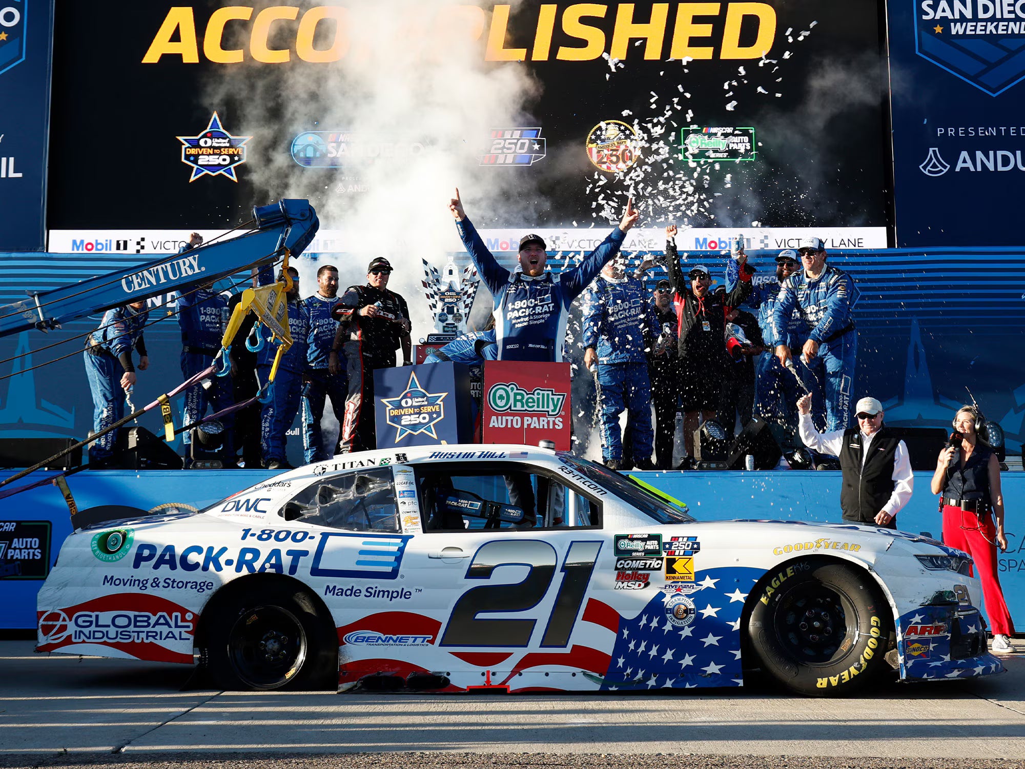 2026 Austin Hill #21 San Diego Win Diecast *PREORDER*