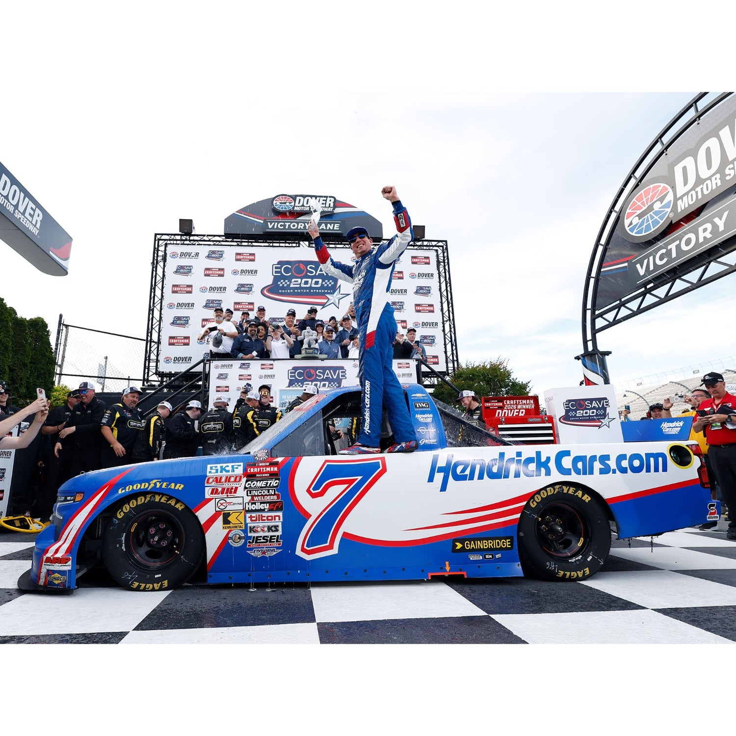 2026 Kyle Busch #7 HendrickCars.com Truck Dover Win *PREORDER*