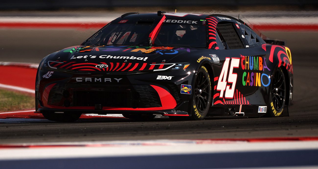 2026 Tyler Reddick #45 Chumba COTA 3-in-row Record Win Diecast *PREORDER*